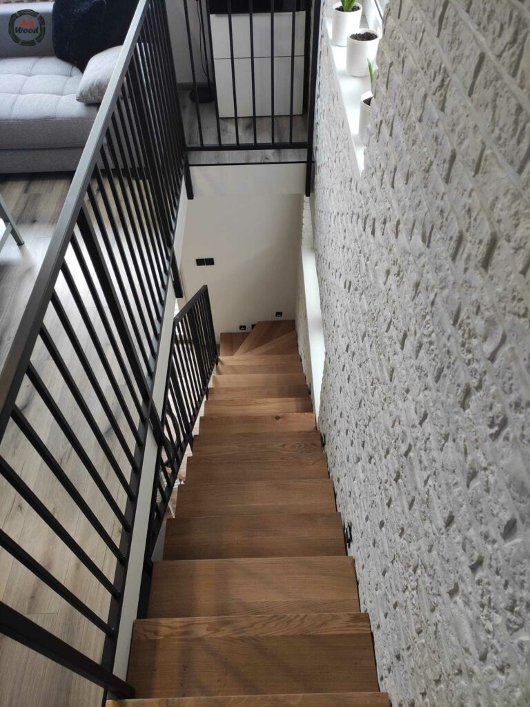 dębowe schody